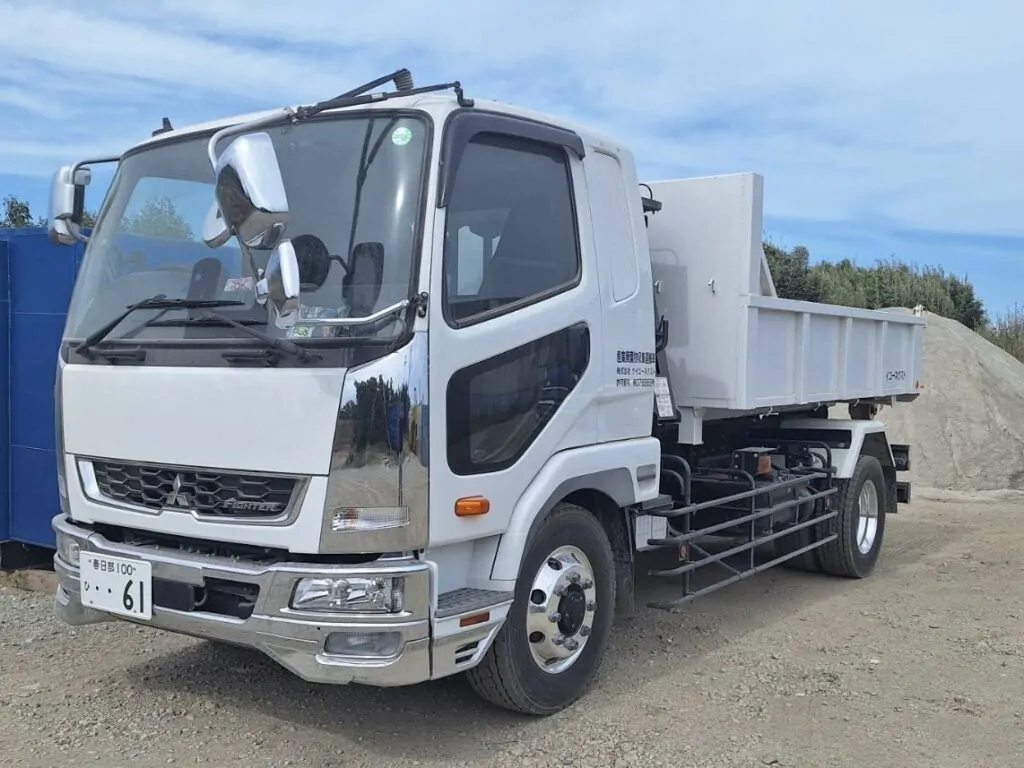 脱着装置付コンテナ車